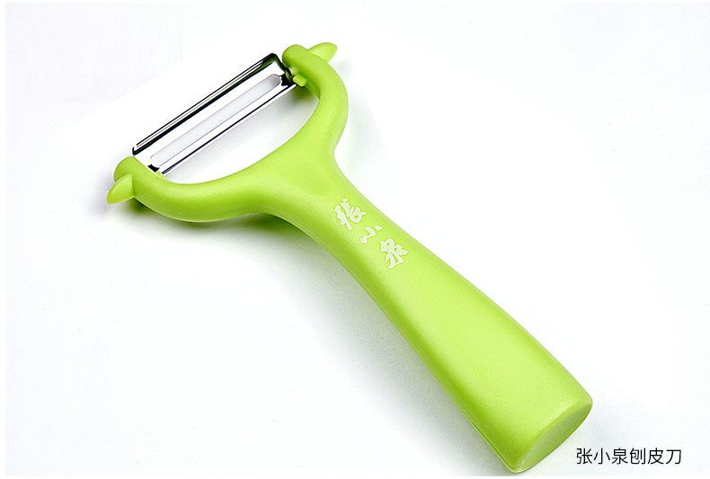 张小泉炫彩不锈钢刨丝刀 厨房多功能水果刨皮刀剥橙器