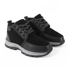 麦肯华威男款皮毛一体保暖鞋